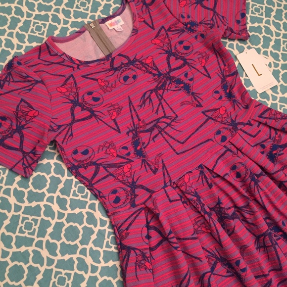 LuLaRoe Dresses & Skirts - NWT LuLaRoe Disney NBC L Large Amelia Dress